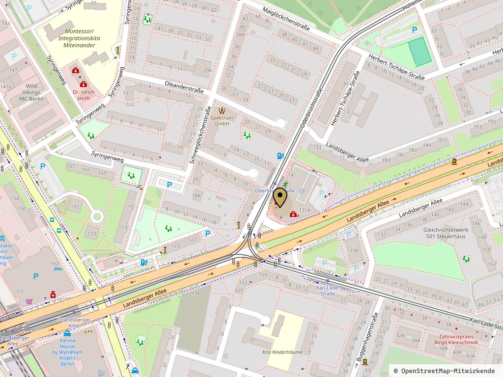 Karte: Oderbruchstraße 10, 10369 Berlin